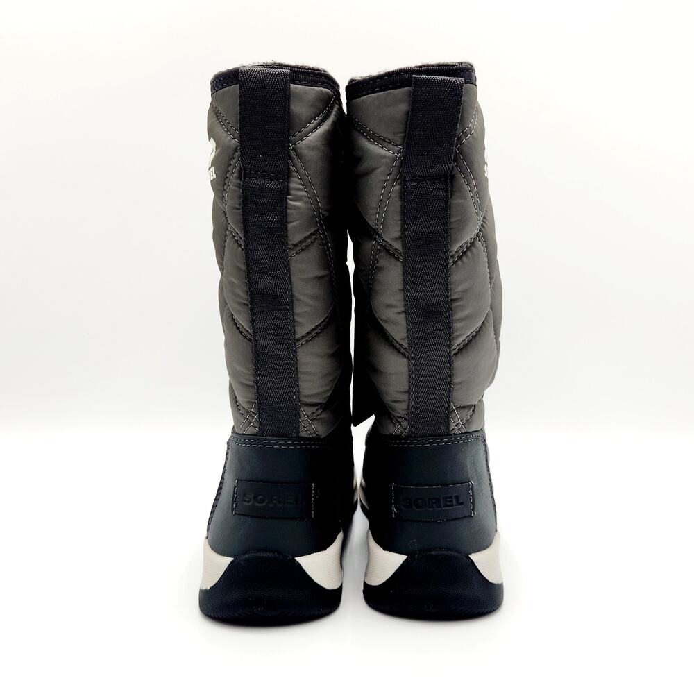 Sorel Women Grey Waterproof Quilted Whitney Lace Sporty Winter Boots Size US 5 - Picture 7 of 8